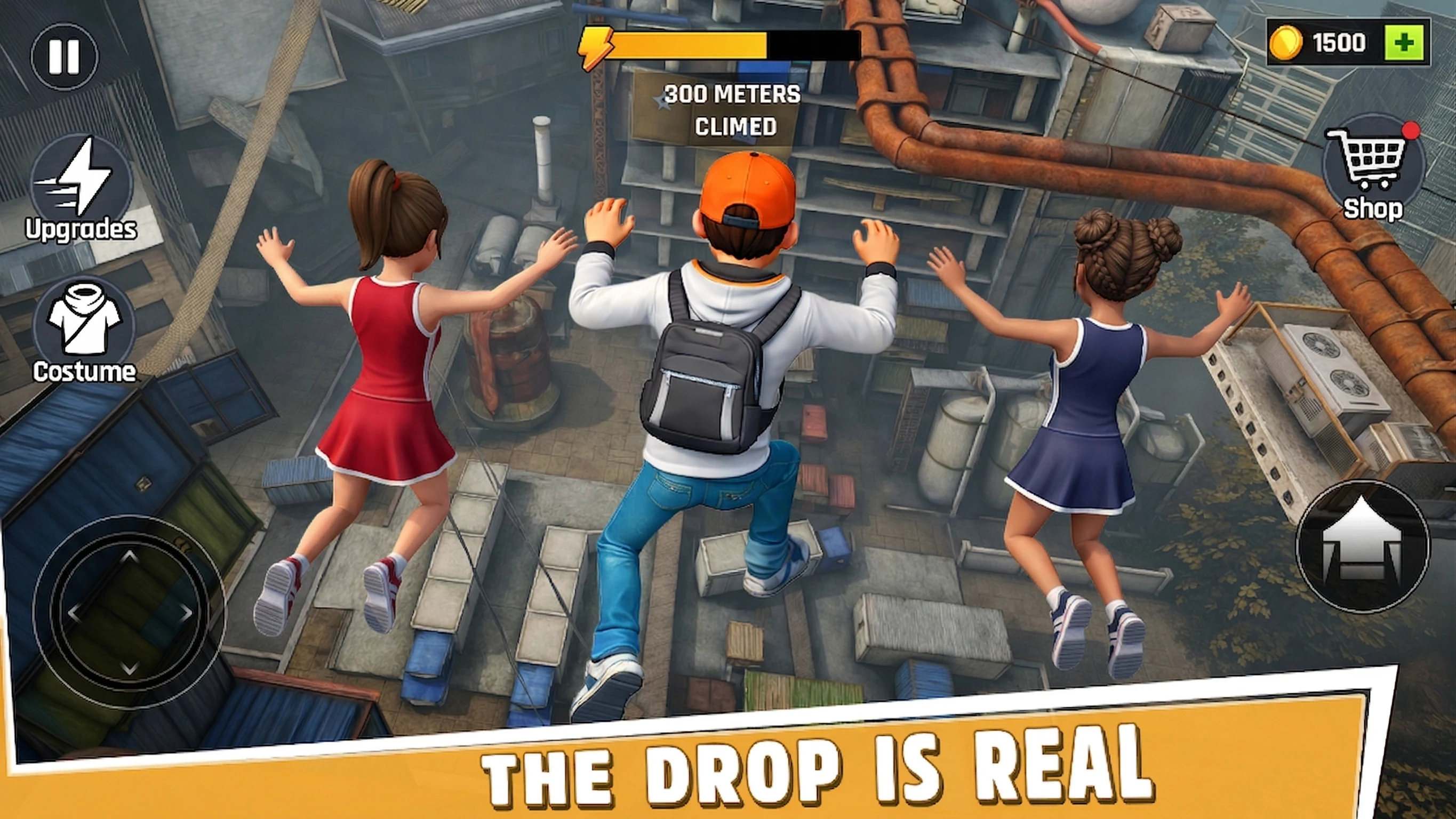 Only Going Up: Nick Parkour 3D screenshot